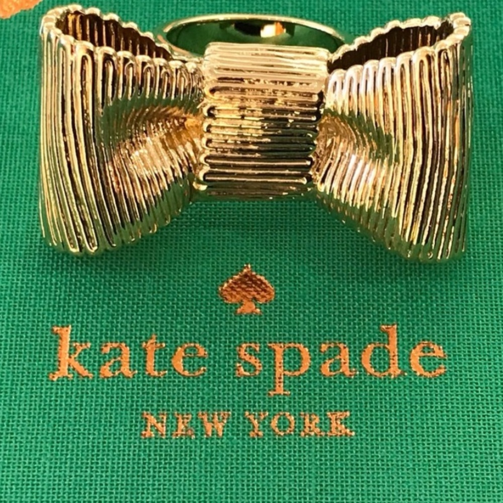 Kate Spade Gold Bow Ring